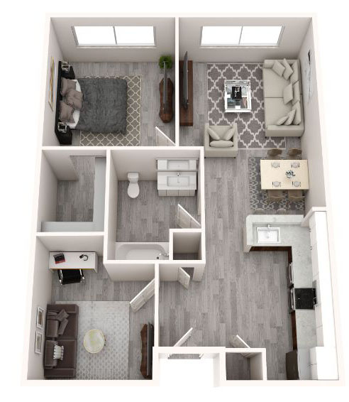 floorplan image for Unit 110